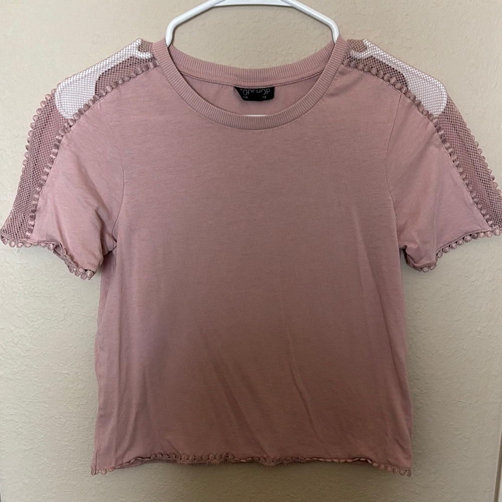 Pink Women's Crop Top
